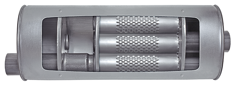 Stainless sales steel muffler